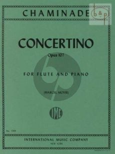 Chaminade Concertino Op.107 Flute-Piano