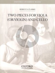 Clarke 2 Pieces Viola - Cello (Lullaby and Grotesque)