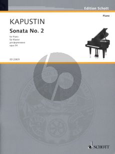 Kapustin Sonata No.2 Op.54 Piano solo