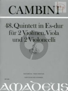 Quintet No.48 E-flat major (Score/Parts)