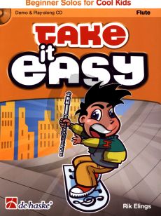 Elings Take it Easy for Flute (Beginner Solos for Cool Kids) (Bk-Cd)