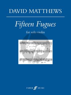 Matthews 15 Fugues Op.88 for Violin solo