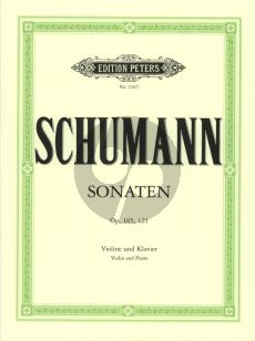 Schumann 2 Sonaten Violine und Klavier (Friedrich Hermann)