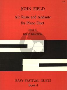 Field Air Russe and Andante for Piano 4 Hands (edited by David Branson)