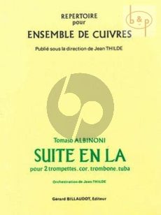 Suite en la (2 Trp.-Horn-Tromb.-Tuba)