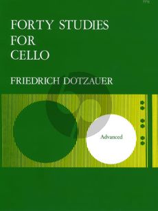 Dotzauer 40 Studies for Violoncello