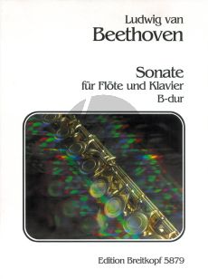 Beethoven Sonate B-dur Flöte und Klavier (Willy Hess)