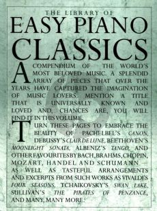 Album 	The Library of Easy Piano Classics Volume 1