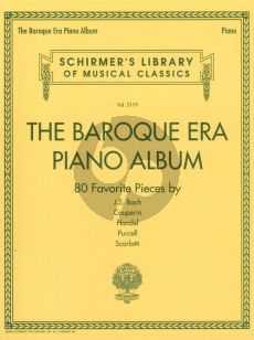 The Baroque Era Piano Album