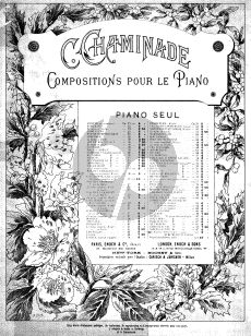 Chaminade Six Pièces Humoristiques Op.87 pour piano