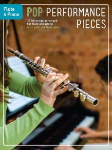 Pop Performance Pieces Flute-Piano