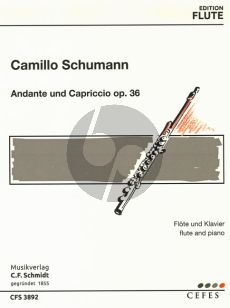 Schumann Andante und Capriccio Opus 36 Flöte und Klavier