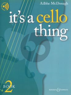 McDonagh It's A Cello Thing Vol.2 for Cello and Piano (Book with Online Audio)