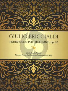 Briccialdi Portafoglio per i Dilettanti Duo No.2 Op.67 for 2 Flutes and Piano (Score and Parts) (Revised and Edited by Elidaseth Parry, Paul Edmond-Davies and John Alley)