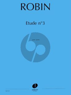 Robin Etude No. 3 Cantus pour Piano