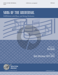 Gjeilo Songs of the Universal SATB[div.]-Piano