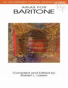 Opera Anthology Arias for Baritone