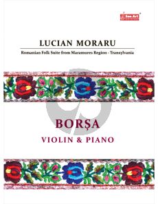 Moraru Borsa for Violin and Piano (Score and Part) (Romanian traditional music)