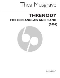 Musgrave Threnody for Cor Anglais [Oboe] and Piano