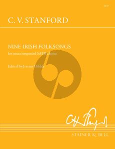 Stanford Nine Irish Folksongs SATB (edited by Jeremy Dibble)