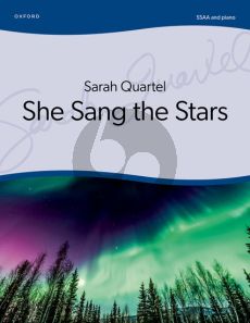 Quartel She Sang the Stars SSAA and Piano