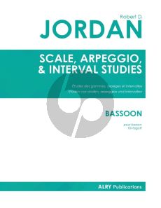 Jordan Scale, Arpeggio, and Interval Studies for Bassoon