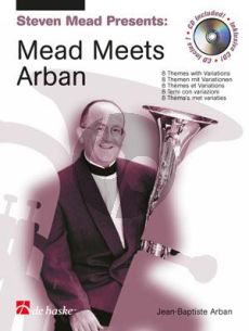 Mead Mead meets Arban (8 Themes with Variations) (Baritone/Euphonium Bass Clef) Book with Cd