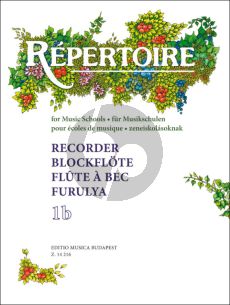 Repertoire for Music Schools Vol. 1B for Recorder (compiled and edited by János Bali)