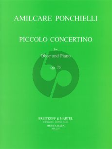 Ponchielli Piccolo Concertino Op.75 Oboe-Piano (Caldini)