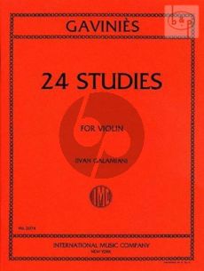 24 Studies Violin