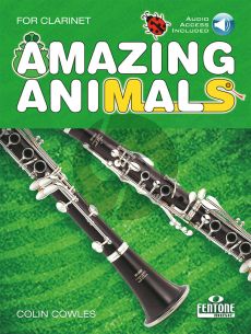 Cowles Amazing Animals for Clarinet (Book met Audio online)