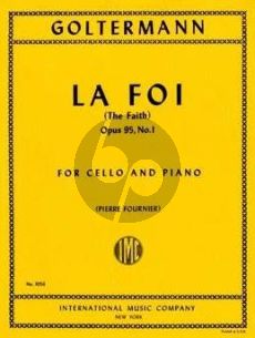 Goltermann La Foi Op.95 No.1 Violoncello-Piano (The Faith) (Pierre Fournier)