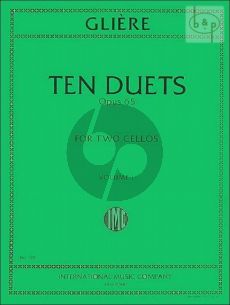 10 Duets Op.53 Vol.1 for 2 Violoncellos