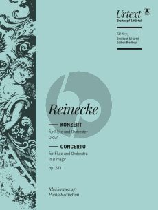 Reinecke Concerto D-major Op.283 Flute and Piano (Henrik Wiese) (Breitkopf)