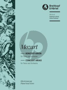 Mozart Samtliche Konzert-Arien Tenor St.-Klavier