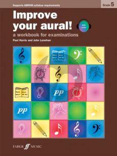 Harris Lenehan Improve your Aural! Grade 5 - A Workbook for Examinations Book with Audio Online