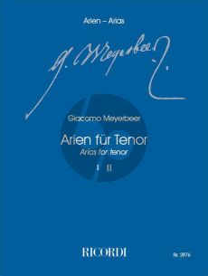 Meyerbeer Arien für Tenor Vol.2 (Klaus Tasdorf)