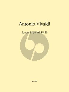 Vivaldi Sonata e-minor (Stockholm) (RV 50) (Flute-Bc)