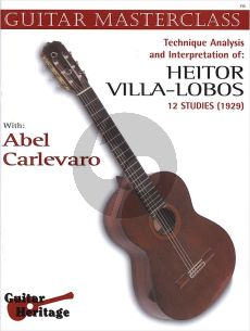 Carlevaro Masterclass Vol.3 Villa Lobos 12 Studies