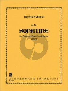 Hummel Sonatine Op.59 Posaune (oder Fagott) und Klavier