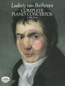 Beethoven Piano Concertos Complete Full Score (Dover)