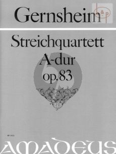 Quartett No.5 A-dur Op.83