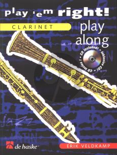 Veldkamp Play 'em Right - Play Along for Clarinet (Bk-Cd) (grade 3)