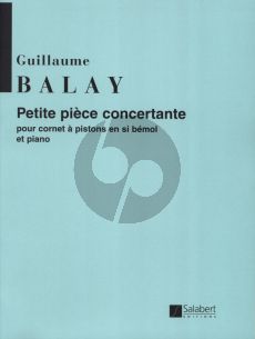 Balay Petite Piece Concertante Trompette et Piano