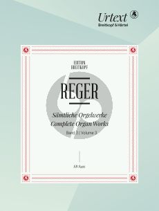 Reger Samtliche Orgelwerke Vol.3 Freie Orgelstucke I (H.Klotz-M.Weyer-H.Haselbock)