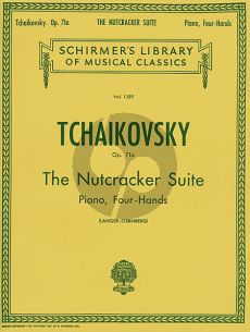 Tchaikovsky The Nutcracker Suite Op.71A Piano 4 Hds