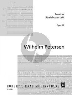 Petersen Quartet No.2 Op.10 2 Vi.-Va.-Vc. (Score/Parts)