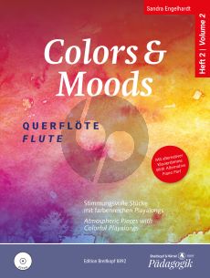 Engelhardt Colors & Moods Vol.2 (Atmospheric Pieces for 1-2 Flutes) (Bk-Cd)