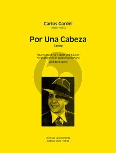 Gardel Por una Cabeza Fagott-Klavier (arr. Wolfgang Birtel)