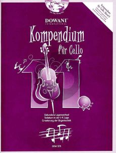 Kompendium für Cello Vol. 11 (Buch mit 2 CD's)